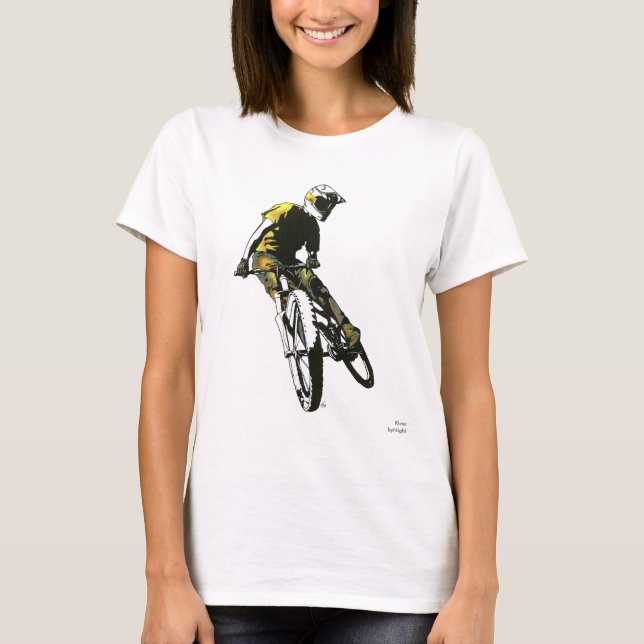 Bergbiker v.1 tee (Framsida)