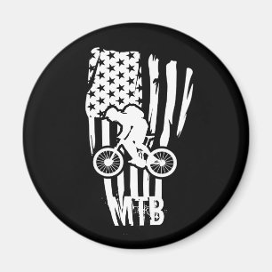 Bergcykelmtb-rider Magnet