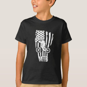 Bergcykelmtb-rider T Shirt