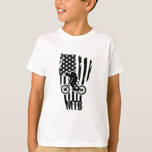 Bergcykelmtb-rider T Shirt