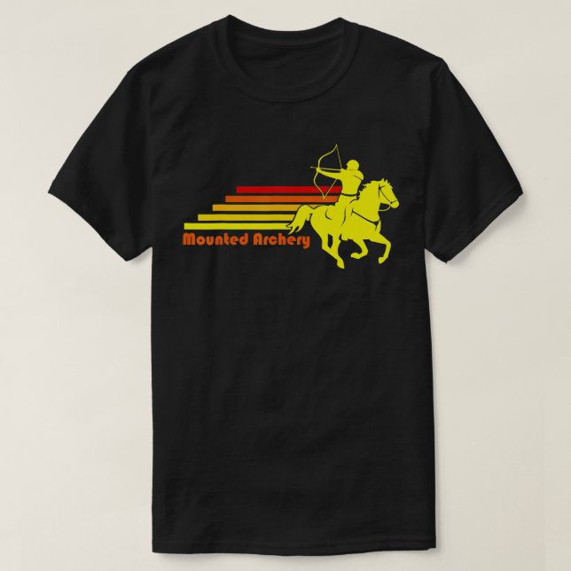 Bergd arkitektur, Retro Equestrian T Shirt (Design framsida)
