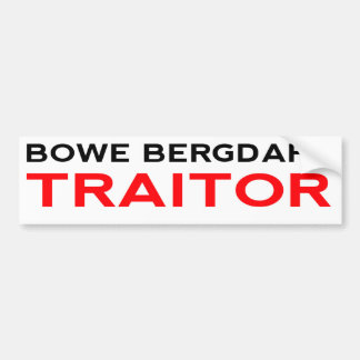 Bergdahl Traitorbildekal Bildekal