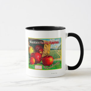 Bergdal Apple LabelHamilton, MT Mugg
