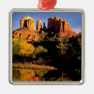 Bergdomkyrkasten Sedona Arizona Julgransprydnad Metall
