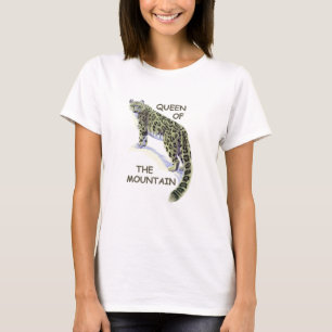 Bergdrottning - Snö Leopard T Shirt