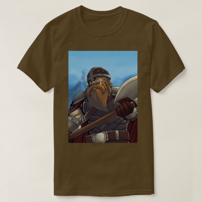 Bergdvärgen T Shirt (Design framsida)