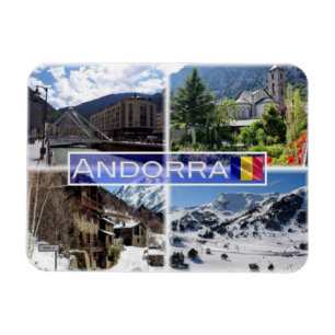 bergen AD Andorra - Magnet