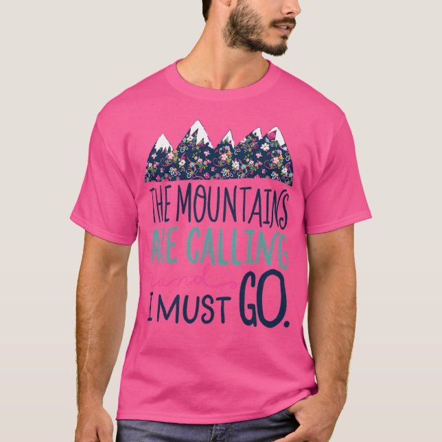 Bergen är aktiva t shirt (Framsida)