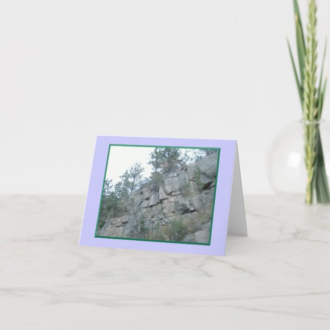 Bergen är borta, men i mitt hjärteanteckningskort kort (Framsida)