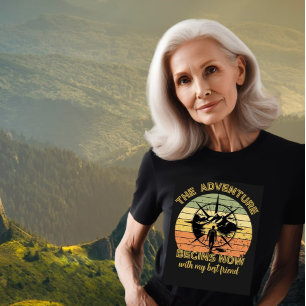 Bergen Äventyr börjar naturen älskare utomhus T Shirt