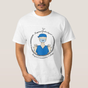 Bergen Community College kirurgi Technolog Pro T Shirt