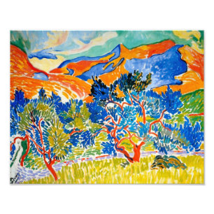 Bergen i Collioure   Andre Derain   Fototryck