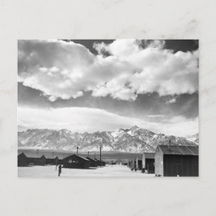 Bergen i Manzanar, 1943 Vykort
