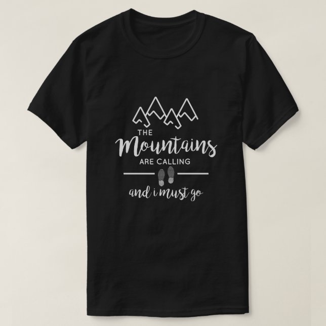 Bergen kallar | chic t shirt (Design framsida)