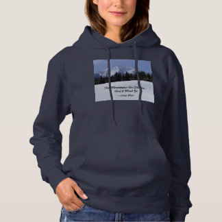 Bergen kallar damer hoodien tee shirt