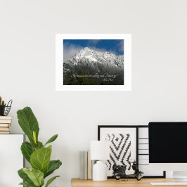 Bergen kallar sig för soloberget. poster