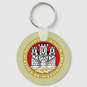Bergen komm, norge nyckelring