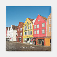 Bergen, Norgar och butiker.