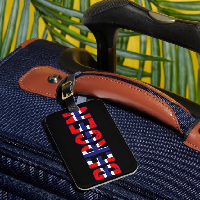 Bergen Norge Bagagebricka (Framsida Insitu 1)