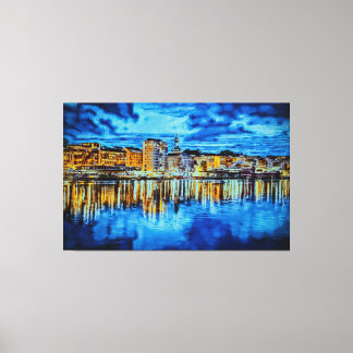 BERGEN - NORGE - GATEWAY TO THE FJORDS CANVASTRYCK