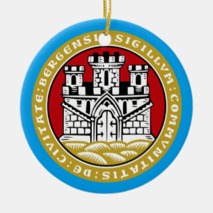 Bergen Norge* Jul Ornament