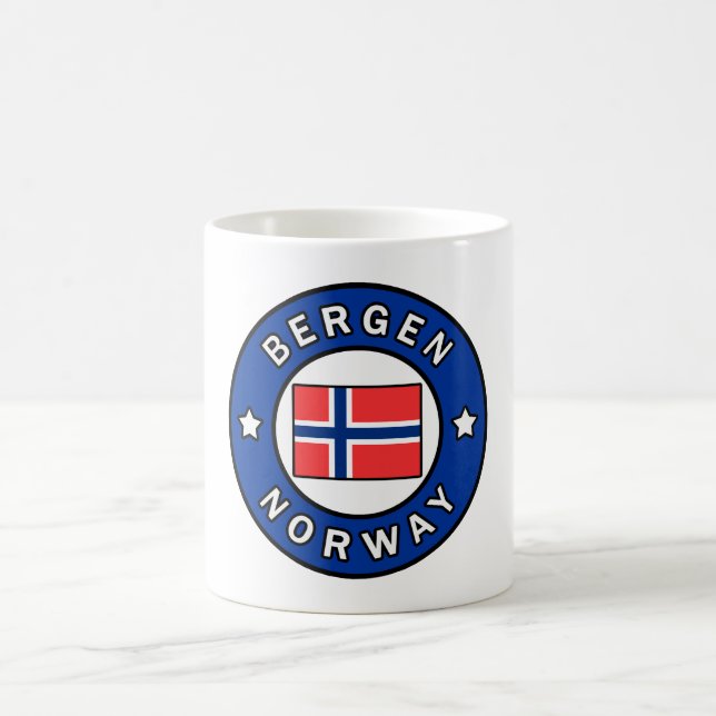Bergen Norge Kaffemugg (Center)
