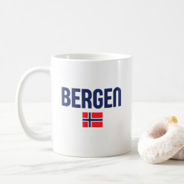 BERGEN Norge Kaffemugg