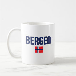 BERGEN Norge Kaffemugg