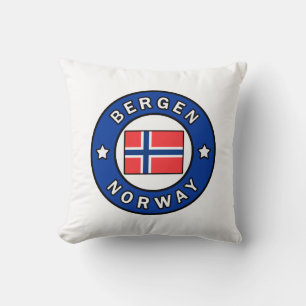 Bergen Norge Kudde