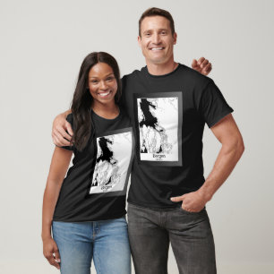 Bergen Norge Modern City Karta T Shirt