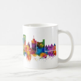 Bergen Norge Siluett Kaffemugg