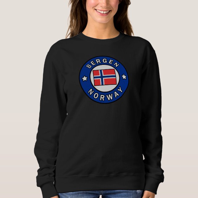 Bergen Norge T-shirt (Framsida)