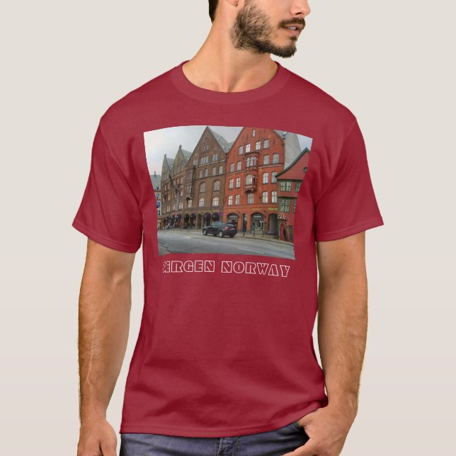 BERGEN NORGE TEE SHIRT (Framsida)
