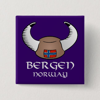Bergen norgeViking hatt Knapp