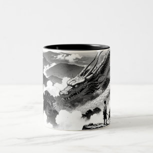 Bergen och Bläck Dragon Mugg