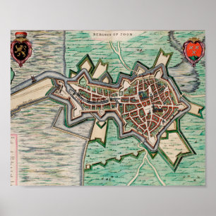 Bergen op Zoom 1649 Affisch