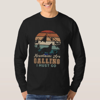 Bergen ringer jag måste gå t shirt