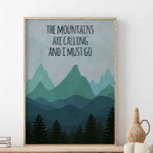 Bergen ringer, John Muir Quote
