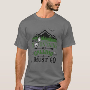 Bergen ringer, och jag måste gå och ta kampar oc t shirt