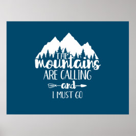 Bergen ringer och jag måste gå poster