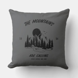 Bergen ringer och nu går vi kudde