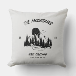 Bergen ringer och nu går vi kudde