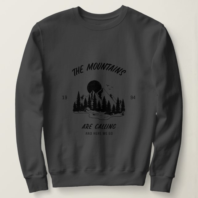 Bergen ringer och nu går vi t shirt (Design framsida)