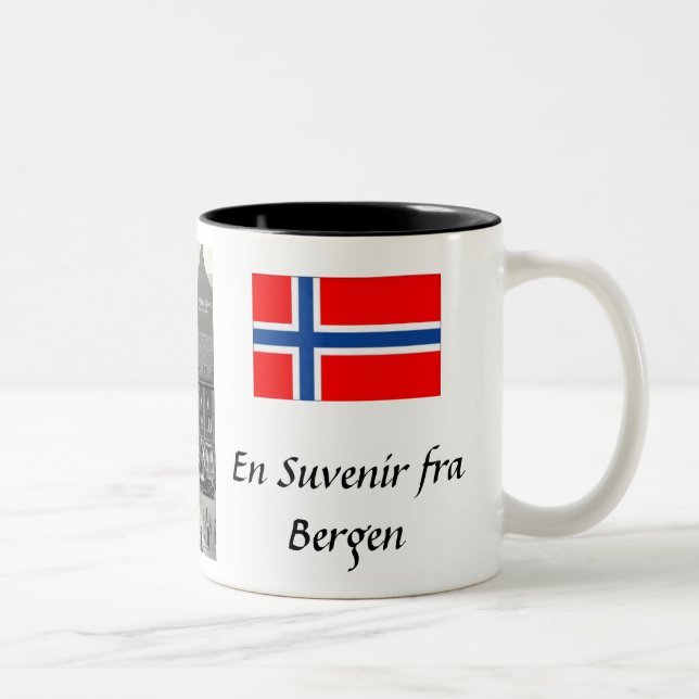 Bergen Souvenir Mugg (Höger)