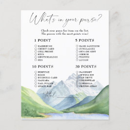 Bergen - vad är i din handväska?