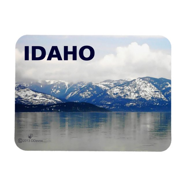 Bergen vid Sjö Magnet (Horisontell)