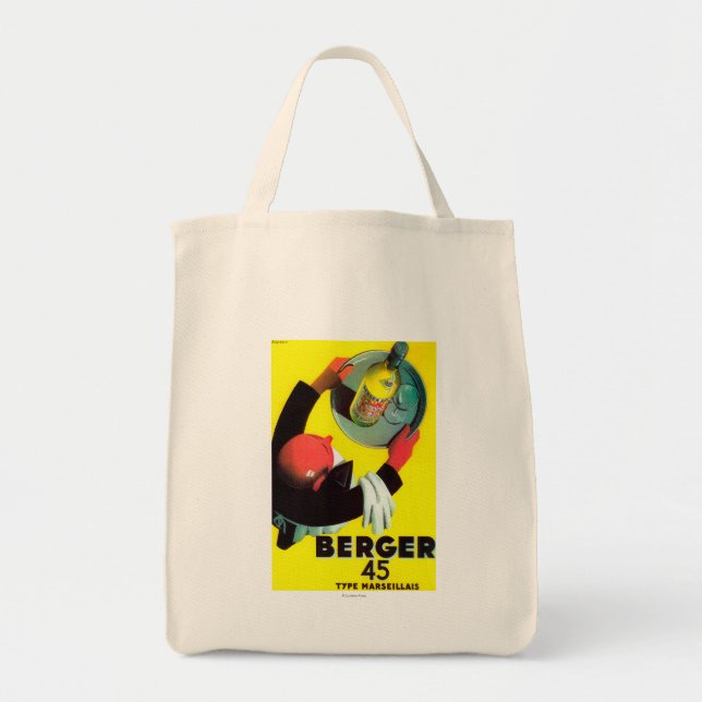 Berger 45 Vintagar PosterEurope Tygkasse (Framsidan)