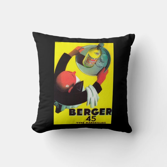 Berger 45 vintage PosterEurope Kudde (Framsida)