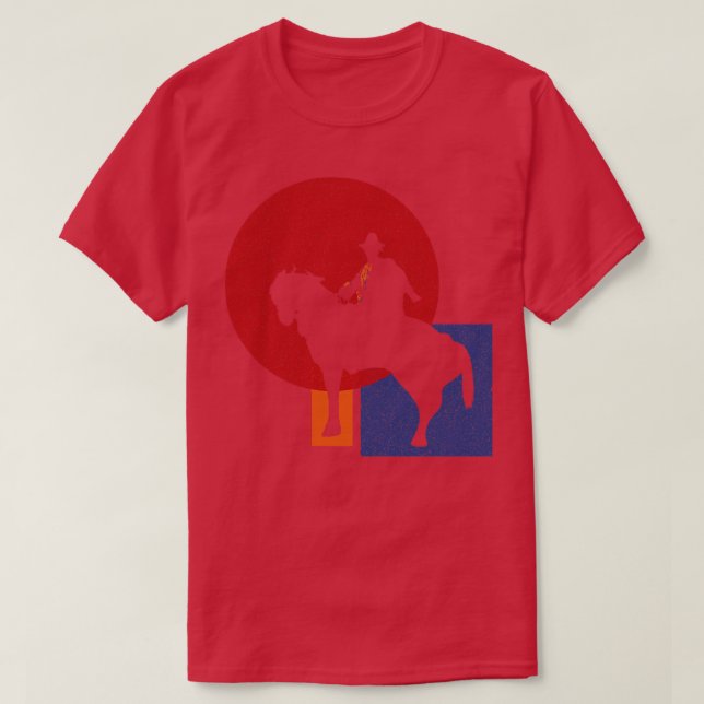 Berger cheval dans la campagne de Rom Minimalized T Shirt (Design framsida)