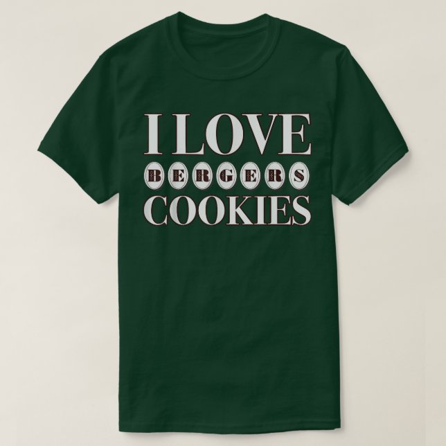 Berger Cookies Shirt Baltimore Maryland Cookie T (Design framsida)